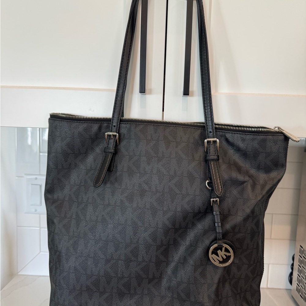 Michael Kors Charcoal Signature Tote